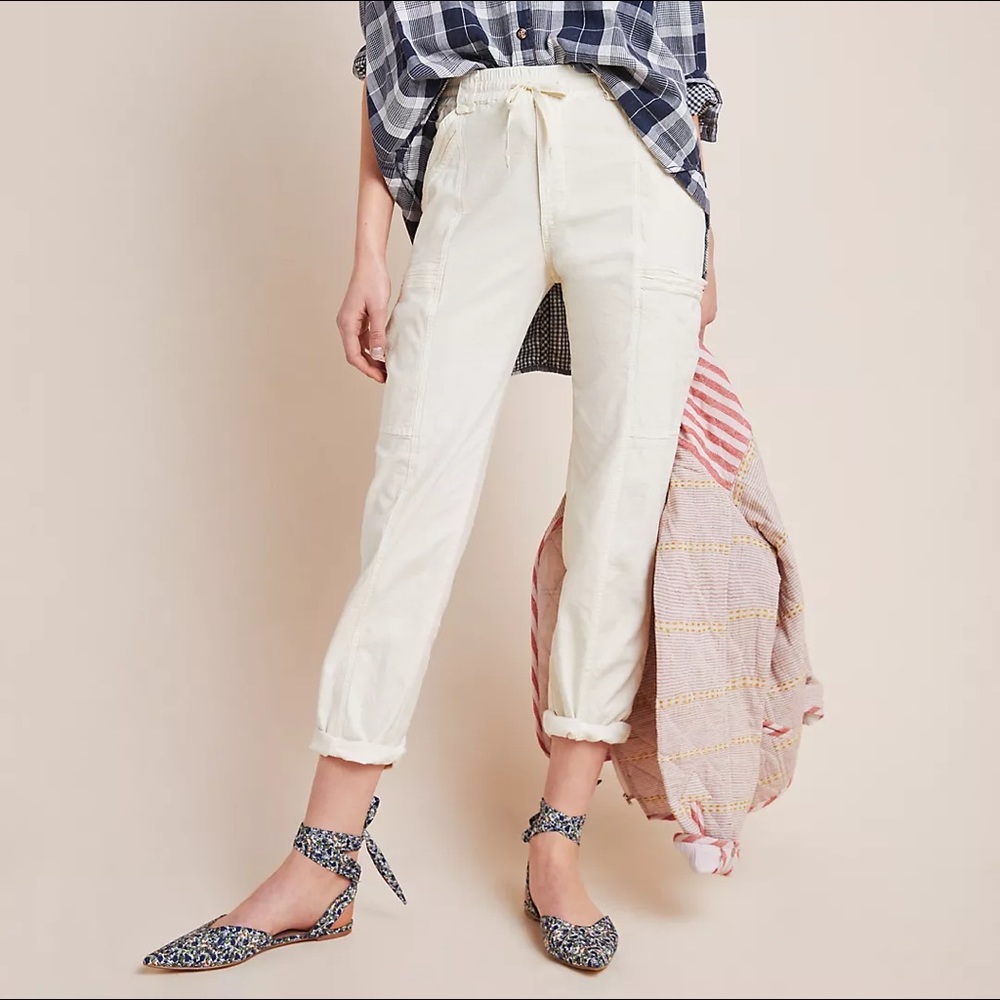 Anthropologie | Angela Crop Cargo Pants